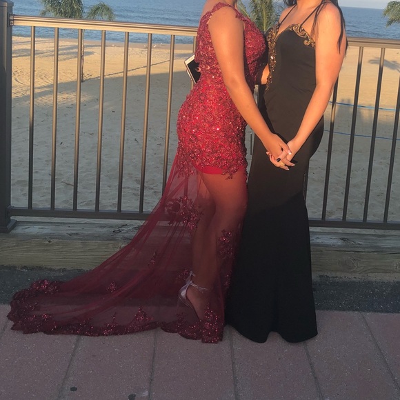 Only worn once prom dress - Picture 2 of 3